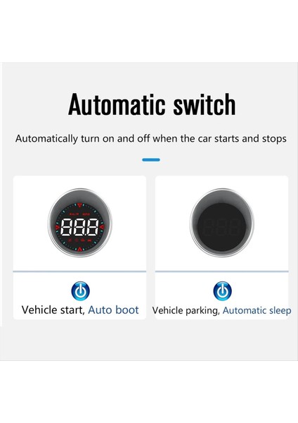 Araba Kafası Up Display Obd Çok Fonksiyonlu Ekran Hız Göstergesi Ekran Hız Kilometre Pusula Ekranı (Yurt Dışından) indirimleri