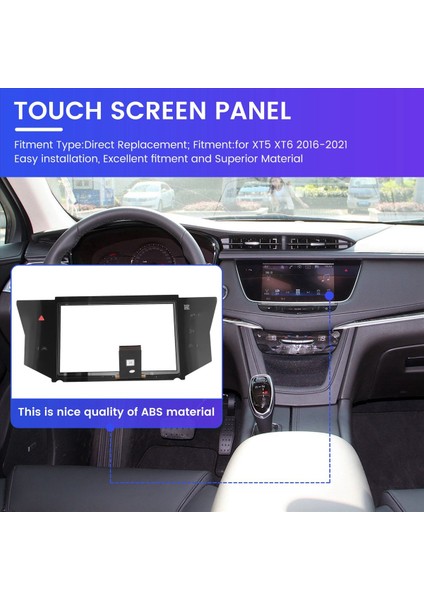 8 Inç 60 Pim Araba Radyo DVD Oynatıcı Dokunmatik Ekran Panel Sayısallaştırıcı Lens Cadillac Xt5 Xt6 2016-2021 (Yurt Dışından) fırsatları