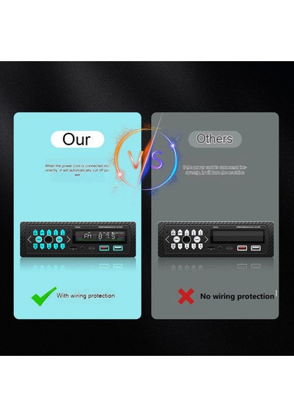 Araba Mp3 Çalar Akıllı Bluetooth Eller Serbest USB Kart Kayıpsız Ses Kalitesi Araba Amplifikatör Radyo (Yurt Dışından) indirimleri