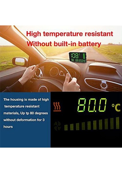 C90 Başlık Ekran Yükseklik Ölçer Gps Hız Ölçer Araç Aksesuarları (Yurt Dışından) fiyatları