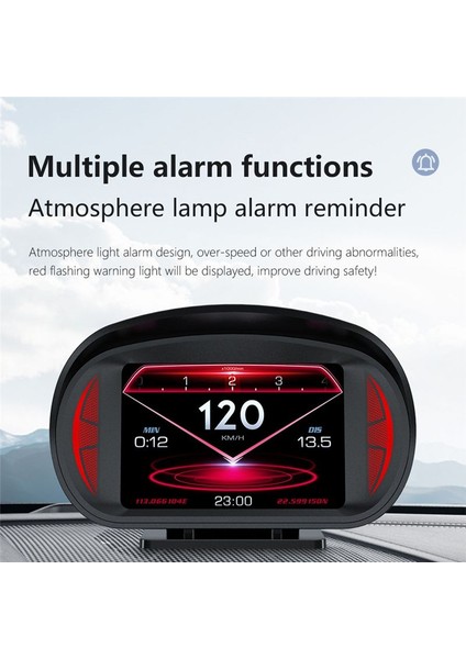 Hud Obd2 Gps Başlık Görüntüleme Hızölçer Speedometre Eğim Sayaç Fonksiyon Metre Otomatik Malzemeler (Yurt Dışından) modelleri