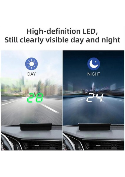 V9 Araba Baş Up Display Hud Hedece Toplum Kaynak Projektörü Kmh/mph Otomotiv Genel Aksesuarlar B (Yurt Dışından) fırsatları