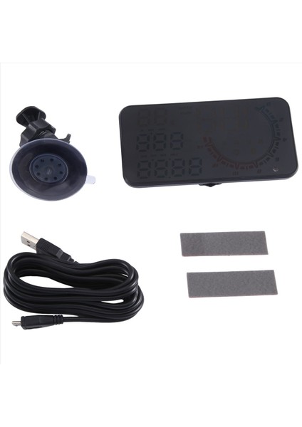 G11 Hud Başlık Ekranı Gps Araç Ekranı Hızlı Alarm Sürüş Hızı Evrensel Siyah (Yurt Dışından) fiyatları