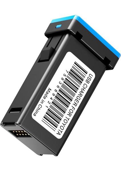 Toyota Için 2x Qc 3 0 Araç Şarj Cihazı Tip C USB Hızlı Şarj Soketi ile Çift Bağlantı Noktası (Yurt Dışından) fiyatları