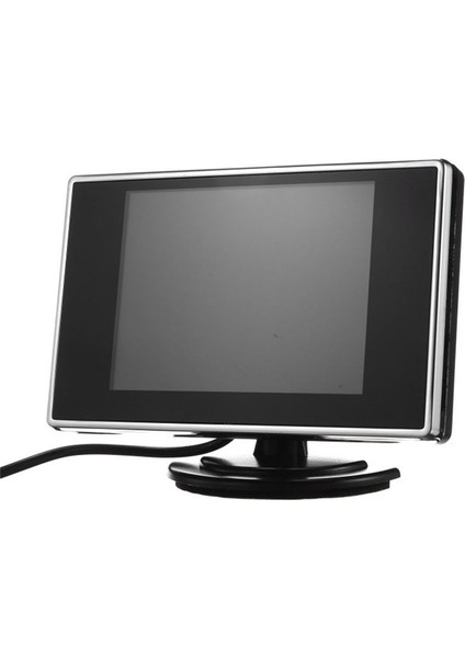 3 5 Inç Araba Monitörü Ters Monitör Iki Yönlü Video Araç Aksesuarları (Yurt Dışından)