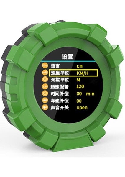 M95 Gps Çok Fonksiyonlu Incinometre 4X4CAR Eğim Metre Aşırı Hız Alarm Alarm Off-Road Aksesuarları Dijital Yolcun Sometre Pusula (Yurt Dışından)