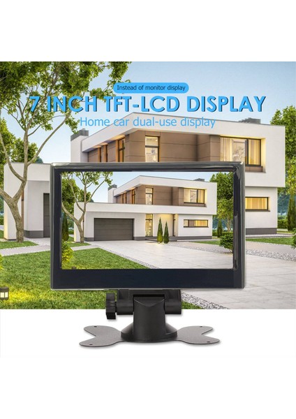 12V-24V 7 Inç Tft LCD Renk Hd Monitör 4led Hafif Kameralı Araba Cctv Ters Arka Görünüm Araç Aksesuar (Yurt Dışından) modelleri