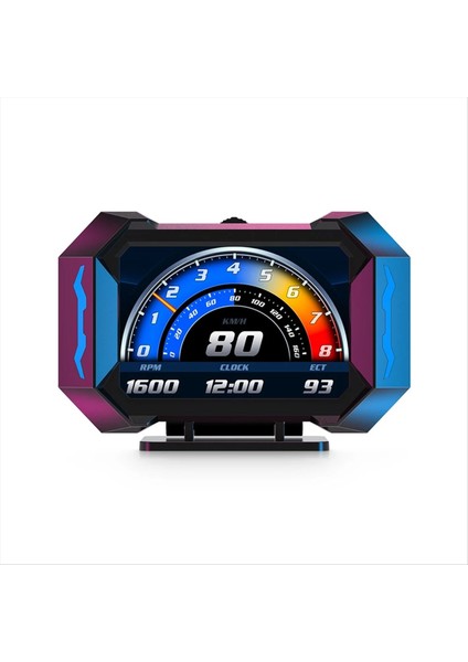 Otomatik LCD Obd2 Hud Kafa Yüksek Dijital Araç Hedece Komantörü Kapalı Yol Yardımı Sadece Büyümetro Tranitro Su Semp Iyi (Yurt Dışından)