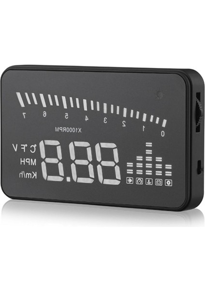 X5 Araba Hud Başlık Ekranı Obd Hız Projektör Universal (Yurt Dışından) fiyatları