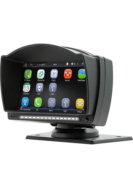 4 7inch Araba Touch IPS Ekran Kablosuz Carplay Android Otomatik Otomobil Taşınabilir Radyo Bluetooth Mp5 Multimedya Ana Bilgisayar (Yurt Dışından) fiyatları