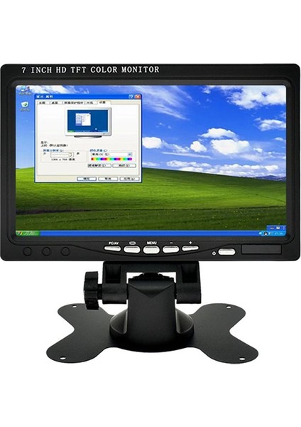 7inch Araba VGA Monitör Hd Arka Görüntü Monitör Video Ters Monitör Araç Aksesuarları (Yurt Dışından) fiyatları