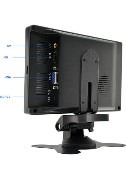 7inch Araba VGA Monitör Hd Arka Görüntü Monitör Video Ters Monitör Araç Aksesuarları (Yurt Dışından) fırsatları