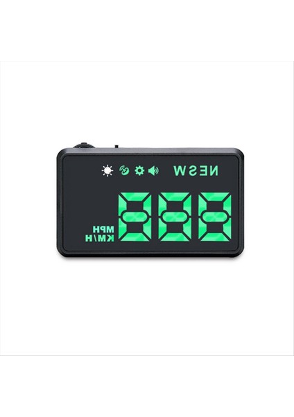 Hud Baş Yukarı Ekran Arabası Gps Hız Göstergesi Ön Cam Projektörü Evrensel Tüm Arabalar Için Uygun (Yurt Dışından)