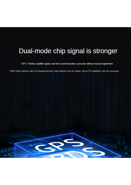 Hud Baş Yukarı Ekran Arabası Gps Hız Göstergesi Ön Cam Projektörü Evrensel Tüm Arabalar Için Uygun (Yurt Dışından) modelleri