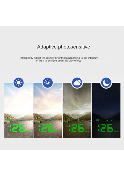 Hud Baş Yukarı Ekran Arabası Gps Hız Göstergesi Ön Cam Projektörü Evrensel Tüm Arabalar Için Uygun (Yurt Dışından) indirimleri