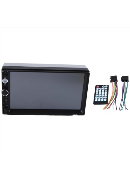 7010B Araba Multimedya Evrensel Araba Radyo Dokunmatik Ekran Mp5 Oyuncu Araba Malzemeleri (Yurt Dışından) fiyatları