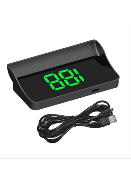 Otomobil Başlık Ekranı Hud Mph Speedometre Ekran Ön Cam Projector Araç Aksesuarları (Yurt Dışından)