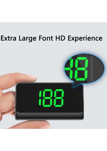 Otomobil Başlık Ekranı Hud Mph Speedometre Ekran Ön Cam Projector Araç Aksesuarları (Yurt Dışından) modelleri