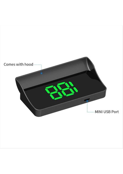 Otomobil Başlık Ekranı Hud Mph Speedometre Ekran Ön Cam Projector Araç Aksesuarları (Yurt Dışından) indirimleri