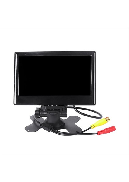 12V-24V 7 Inç Tft LCD Renk Hd Monitör 12LED Hafif Kameralı Araba Cctv Ters Arka Görünüm Araç Accessorie (Yurt Dışından)
