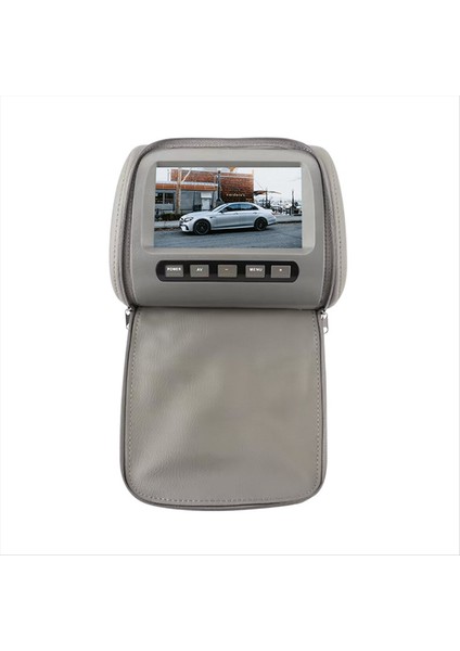 Araba Başlık Monitörü Evrensel 7 Inç Tft LED Ekran Yastık Av Giriş Araç Başlığı Arka Video Av Ekranı (Fermuar Ile) (Yurt Dışından) fiyatları