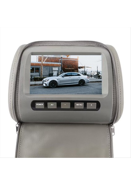Araba Başlık Monitörü Evrensel 7 Inç Tft LED Ekran Yastık Av Giriş Araç Başlığı Arka Video Av Ekranı (Fermuar Ile) (Yurt Dışından) indirimleri