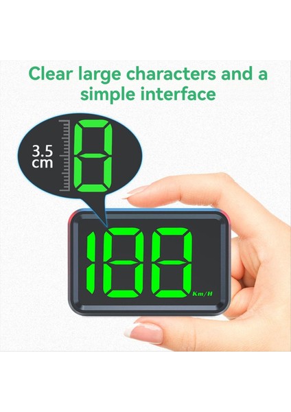 Araba Gps Hud Kapsamı Diğer Üniversal Dıgıce Hedece Projektör Km/h Büyük Yazı Teden Hedece Önceyen Auto (Yurt Dışından) modelleri