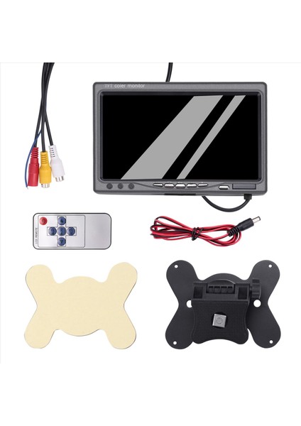 12V-24V 7 Inç Tft LCD Renk Hd Monitacı Cctv Ters Arka Görünüm Yedek Kamera Otomotiv Aksesuarları (Yurt Dışından) fiyatları