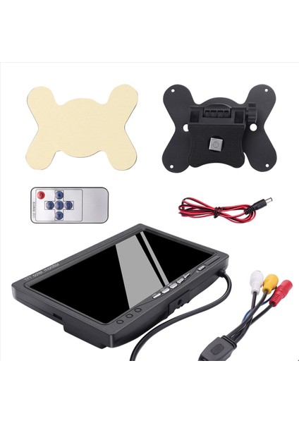 12V-24V 7 Inç Tft LCD Renk Hd Monitacı Cctv Ters Arka Görünüm Yedek Kamera Otomotiv Aksesuarları (Yurt Dışından) fırsatları