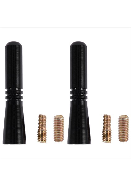 2x Evrensel Üst Çatı Kısa Kırbaç Vidalı Anten Uzatma Araba Radyosu (Siyah) (Yurt Dışından) modelleri