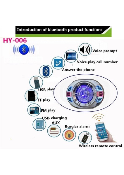 4x Motosiklet Stereo Hoparlörler 3 5 Inç Bluetooth Pansiyonu Motor Scooter Bike Atv Utv Için Su Geçirmez Fm Ses Utv (Yurt Dışından) fırsatları