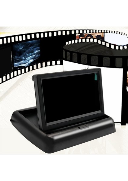 4 3inch Araba Arka Görünüm Yedek Kamera LCD Monitör Araç Van Gecesi Vizyonu Ters Video Park Sistemi (Yurt Dışından) fiyatları