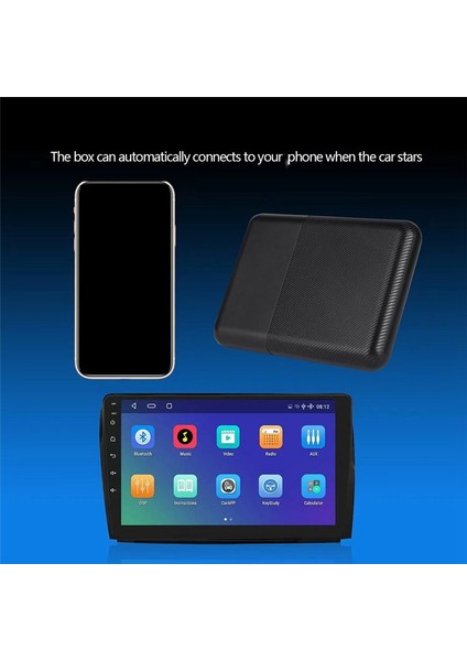 Apple Carplay Bluetooth Bağlantısı Için Araba Kablosuz Carplay Adaptörü Carplay Multimedya Oyuncu Araç Aksesuarları (Yurt Dışından) modelleri