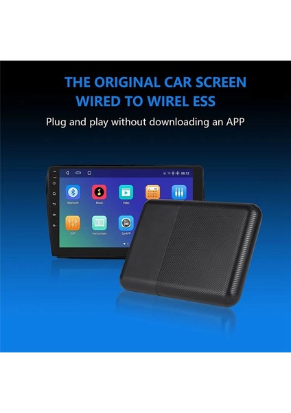 Apple Carplay Bluetooth Bağlantısı Için Araba Kablosuz Carplay Adaptörü Carplay Multimedya Oyuncu Araç Aksesuarları (Yurt Dışından) indirimleri