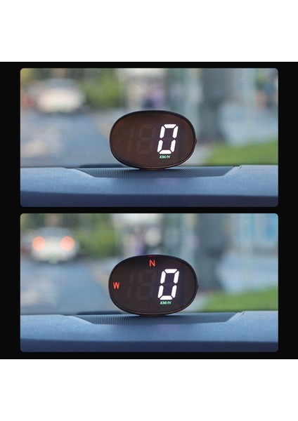 H2 Araba Dijital Hız Gösterimi Gps Hud Tüm Arabalar Için Ekran Kamyonları Motosiklet Km/h Hız Göstergesi Otomatik (Yurt Dışından) fiyatları