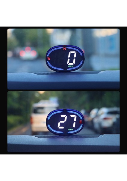 H2 Araba Dijital Hız Gösterimi Gps Hud Tüm Arabalar Için Ekran Kamyonları Motosiklet Km/h Hız Göstergesi Otomatik (Yurt Dışından) indirimleri