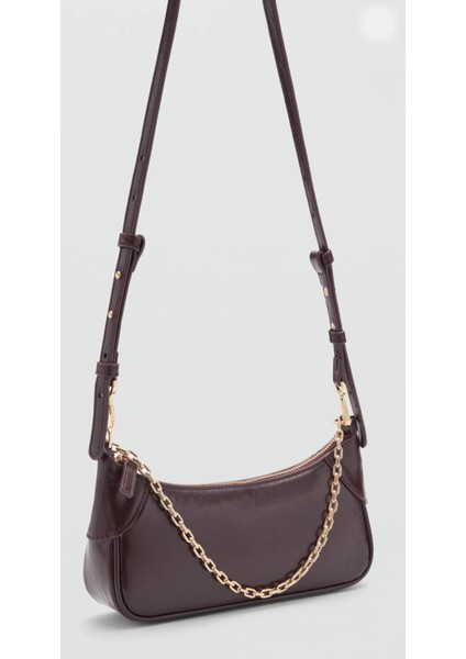 Çift Saplı Zincirli Çanta