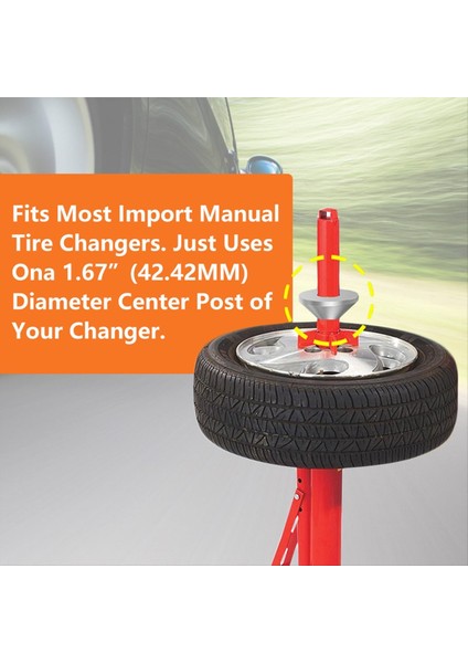 Araba Kamyon Manuel Lastik Değiştirici Merkezleme Konisi Ayarlanabilir Kova Açılış Kılavuzu Lastik Değiştirici Merkezleme Konisi (Yurt Dışından) fırsatları