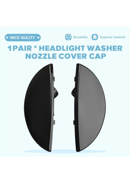 Ön Tampon Far Yıkama Nozul Kapağı Far Yıkama Nozul Kapağı Mini Cooper Için R52 R52 R53 2001-2006 (Yurt Dışından) fırsatları