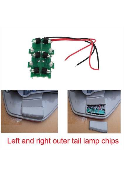 1paır Araş Kayalı Işık Çalışı 7162209 7162210 Bmw X3 E83 2007-2010 63217162209 63217162210 Arka Kuyruk Kartı (Yurt Dışından) fiyatları