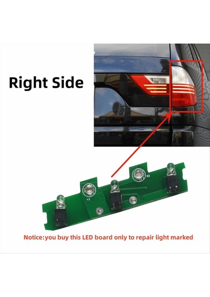 1paır Araş Kayalı Işık Çalışı 7162209 7162210 Bmw X3 E83 2007-2010 63217162209 63217162210 Arka Kuyruk Kartı (Yurt Dışından) fırsatları