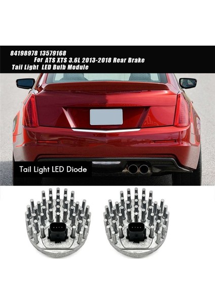 2pcs Araba Kuyruk Işığı LED Modülü 84198978 13579168 Cadillac Ats Xts 3 6l 2013-2018 Arka Sis Ampul Kontrol Ünitesi (Yurt Dışından) fırsatları
