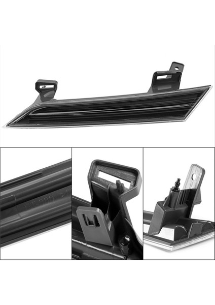 1paır Side Far Reflektör Paneli 26013-1AA0B 26063-1AA0A Nissan Murano Için 2009-2014 Otomatik Dış Reflektör Işığı (Yurt Dışından)