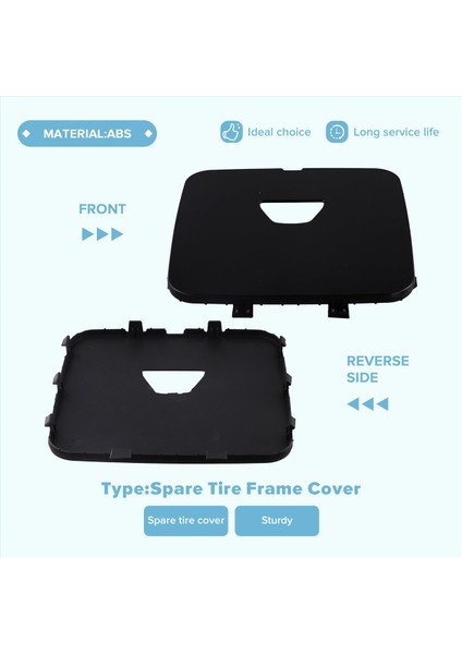 F26-5608020 Yedek Lastik Çerçevesi Kapak Arka Yedek Lastik Dış Örtü Kamera Kapağı Chery Jetour Traveler T2 (Yurt Dışından) indirimleri