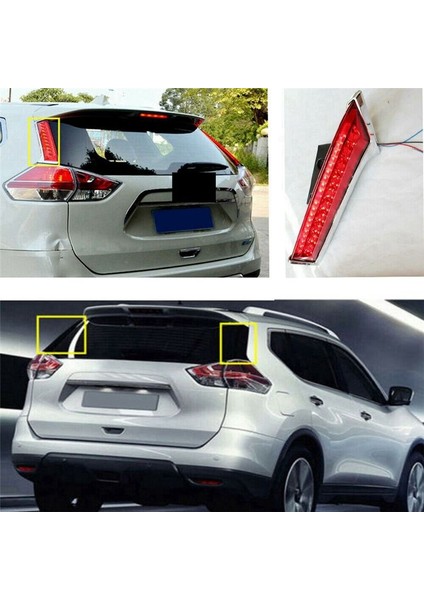Arka Cam Sütun Işık Fren Işığı Arka Kuyruk Işığı Nissan Kizashi Rogue Için Direksiyon Fonksiyonu Olmadan Araba 2014-2019 (Yurt Dışından) indirimleri