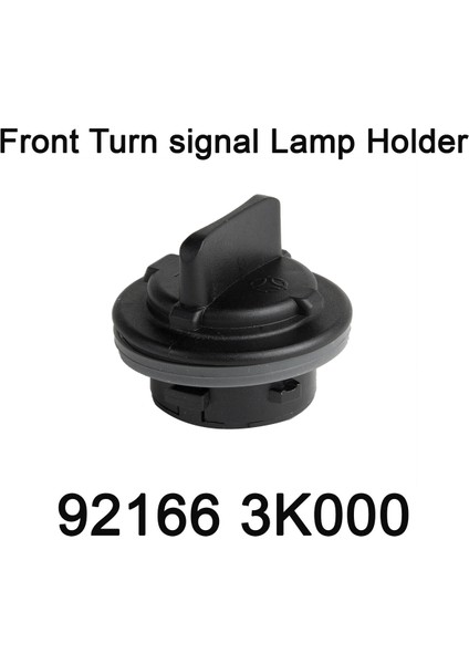 Hyundai Kia Ampul Tutucu Montajı Ön Turn Sinyal Lambası Toz Kapağı Soketi 921663K000 92166 3K000 92166-3K000 (Yurt Dışından) modelleri