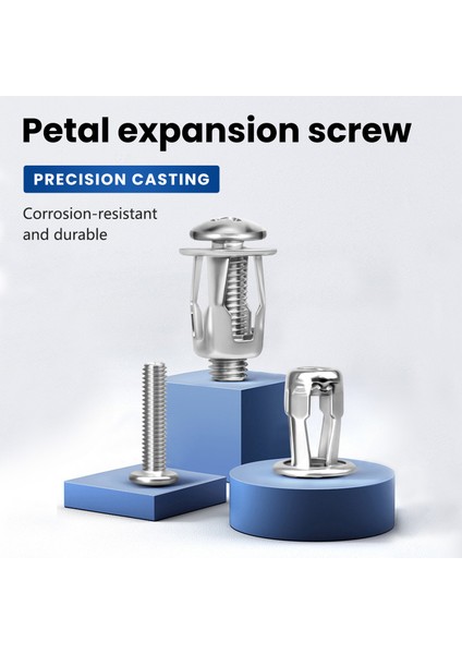 20 Pcs M6X25 Jack Fındık Araç Metal Vidalı Taç Pety Fındık Vidalı Içi Boş Duvar Demir Cilt (Yurt Dışından) fırsatları