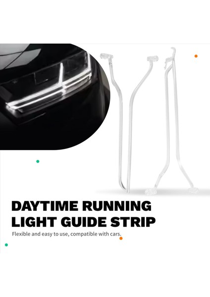 Araba Gündüz Koşu Işık Kılavuzu Şerit Farlar Audi Q7 Için Işık Şeritleri 2016-2019 (Yurt Dışından) fırsatları