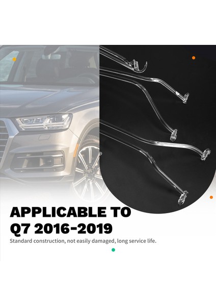 Araba Gündüz Koşu Işık Kılavuzu Şerit Farlar Audi Q7 Için Işık Şeritleri 2016-2019 (Yurt Dışından) indirimleri