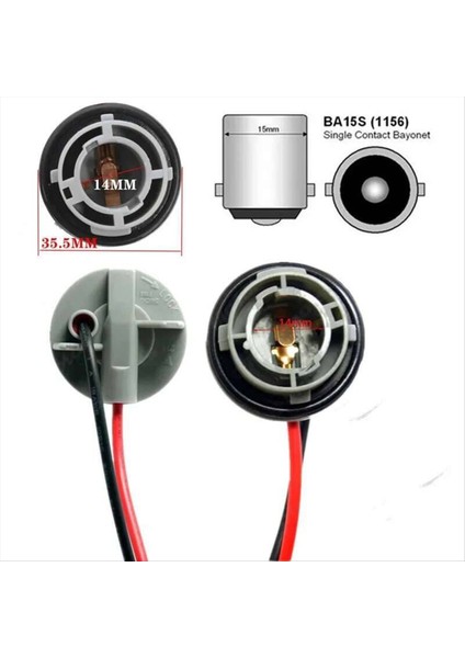 10PCS 1156 382 BA15S Lamba Tutucu P21W Adaptör Araç Işık Taban Otomatik LED Işıklar Ampul Soket Konnektörü (Yurt Dışından) fırsatları